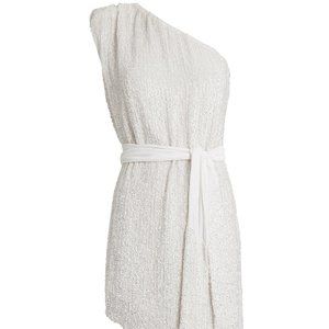 Retrofete Ella One-Shoulder Sequined Dress